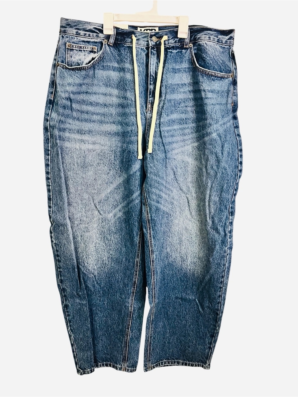 KBB Jeans Dark Wash Barrel Legs - NEW size 17